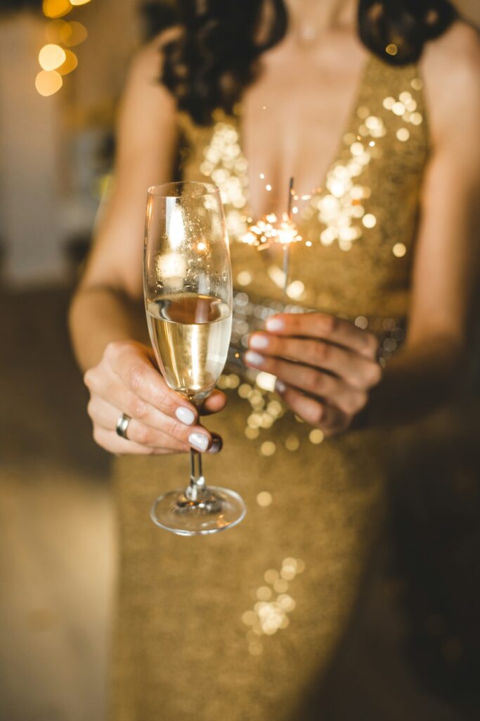 A celebratory year-end portrait