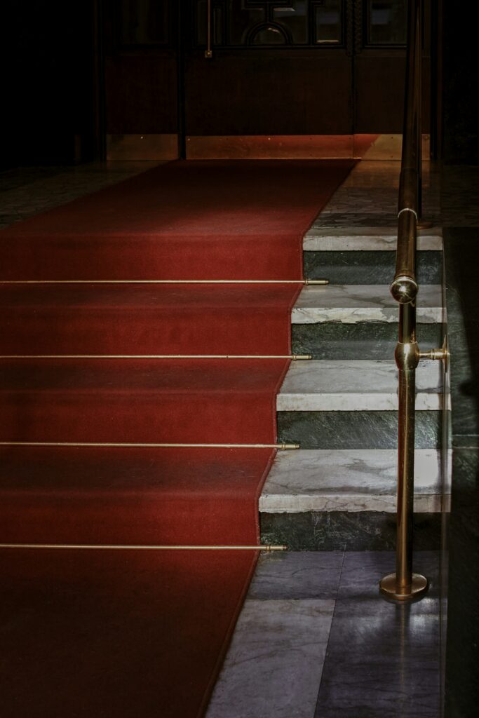 Statement red-carpet glamour beauty mood